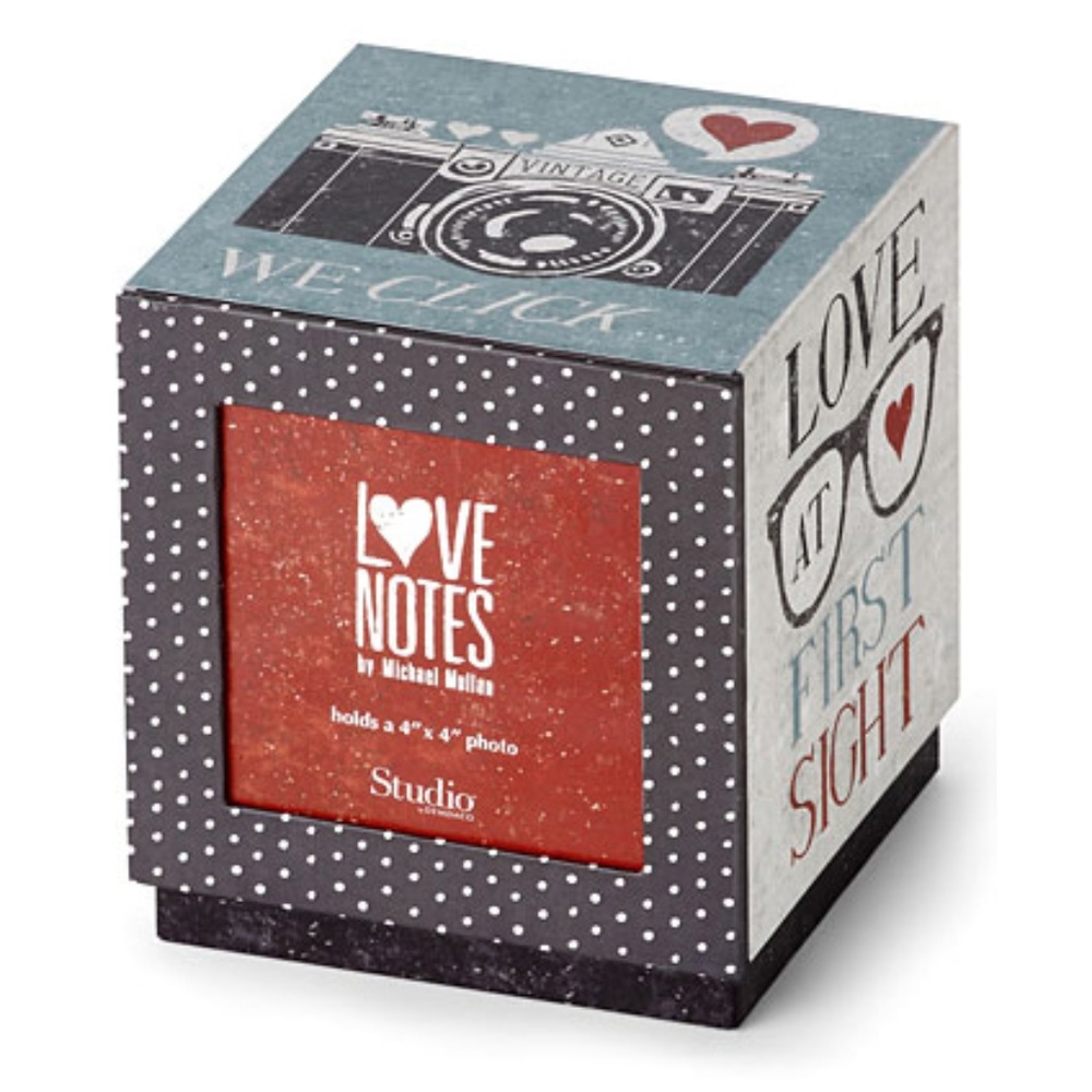 NEW We Click Photo Cube Storage Box, Picture Frame
